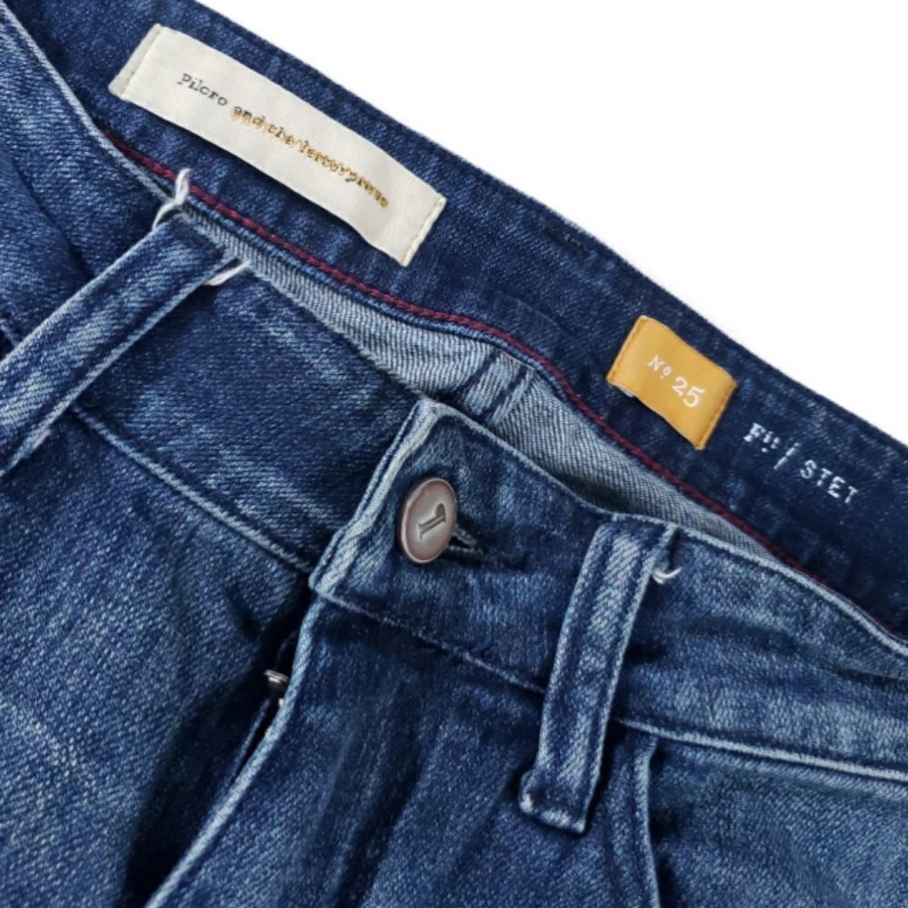 Pilcro And The Letterpress Jeans Size 25 Fit Stet Blue Denim Pants Skinny Jeans - Picture 5 of 6